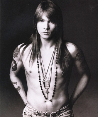Axl Rose by Herb Ritts